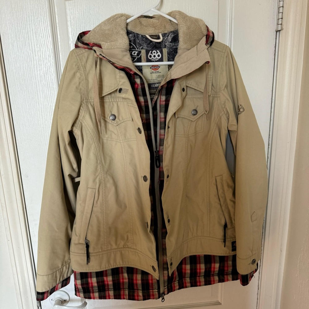 Dickies 686 Ski Snowboarding Jacket Size Women’s Medium
